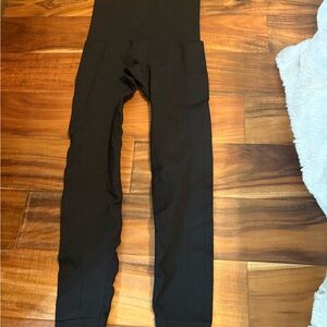 Homma seamless‎ Black High-Waisted Leggings